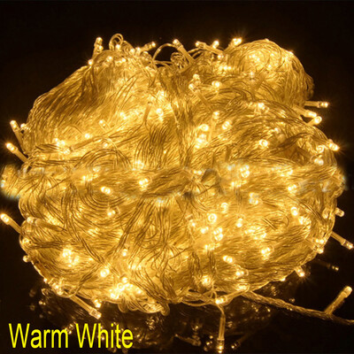 

Tailored Christmas Tree Fairy Party Lights Waterproof 8-Color Controllable 100 LED 10M