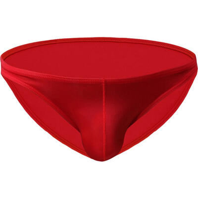 

Mens Briefs Ice Silk Triangle Transparent Sexy Youth Seamless Underwear