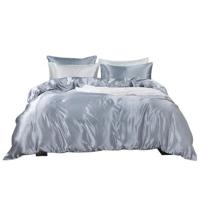 

Imitated Silk Bedding Bed Sheet Wrinkle Fade Resistant Soft Sheet Cover