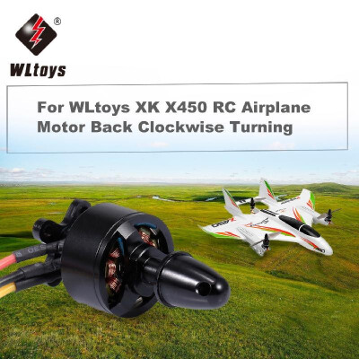 

WLtoys XK X450 RC Airplane Aircraft Helicopter Fixed Wing Motor 74V 2300KV Right Front Counterclockwise Turning CCW