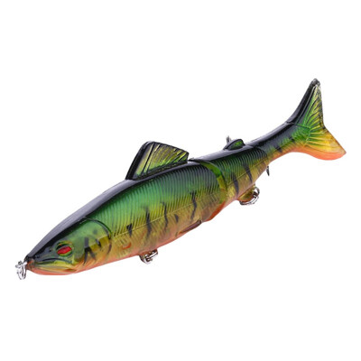 

New Hot 1Pcslot 3D eyes Fishing Lure Pencil Hard Bait 130mm 18g Artificial Bait Multi Jointed Sections Wobblers Pesca Fish Tackle