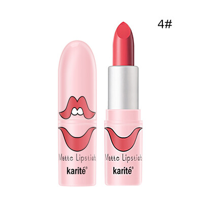 

Fashion Bullet Head Matte Lipstick Charm Sexy Women Lip Balm Long-lasting Non-stick Cup Lip Glosses Beauty Makeup Tools Lipstick