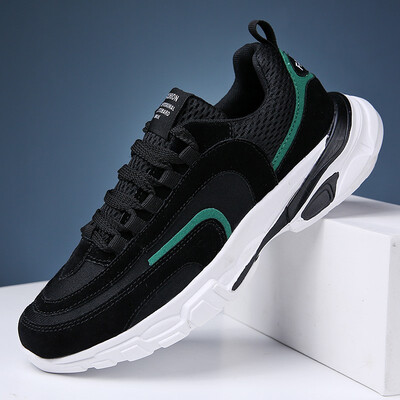 

Mens shoes breathable tide shoes mesh sports shoes trend wild casual old shoes