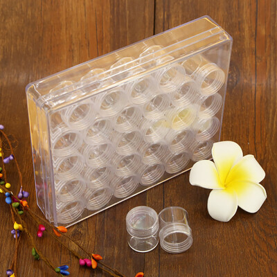 

Toponeto 30 Grid Honeycomb Box Jewelry Box Nail Diamond Box Diamond Storage Box