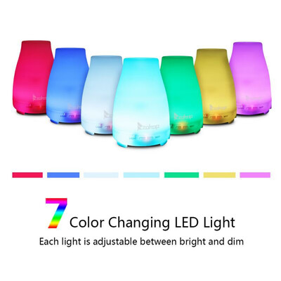 

200ml Colorful Ultrasonic Aroma HumidifierAromatherapy Essential Oil Diffuser Cool Mist Humidifier for Home Yoga