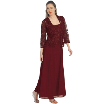 

Plus Size 5xl Women Party Chiffon Dress Lace Tops 2 Piece Set 2019 Elegant Ladies Casual Long Sleeve Top Night Vestidos 2pcs Set