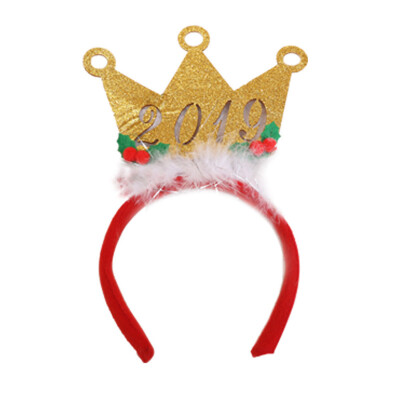 

〖Follure〗Party Headdress Headband Christmas Stretch Headwear Hair Band Decorative A