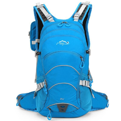 

20L Cycling Backpack Waterproof Men Women Bike Backpack with Helmet Net for Running Cycling Hiking Biking Camping