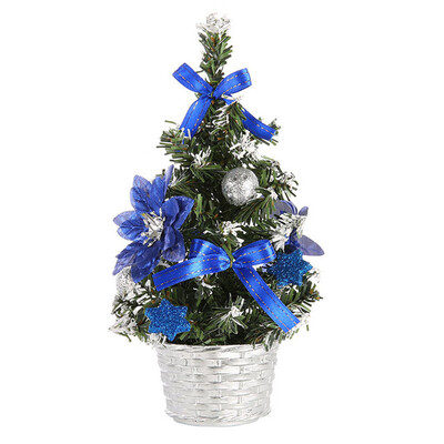 

Tailored Artificial Tabletop Mini Christmas Tree Decorations Festival Miniature Tree 20cm