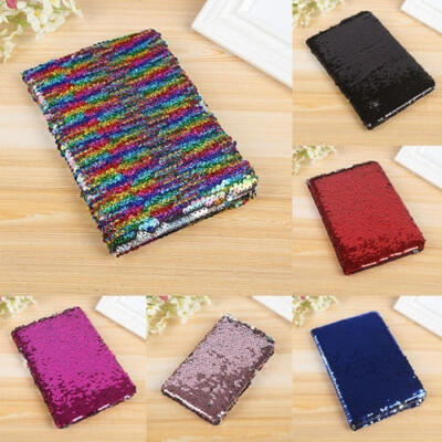 

Lot Reversible Sequin A6 Notebook Notepad Journal Diary Book Xmas Girls Gift