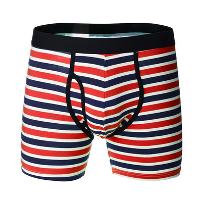 

Tailored Mens New Style Stripe Underwear Soft Breathable Knickers Short Sexy Briefs