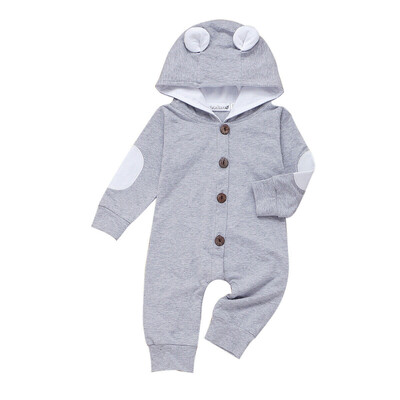 

Newborn Baby Boy Girl Cute Hoodies Clothes Romper Jumpsuit Bodysuit Outfits