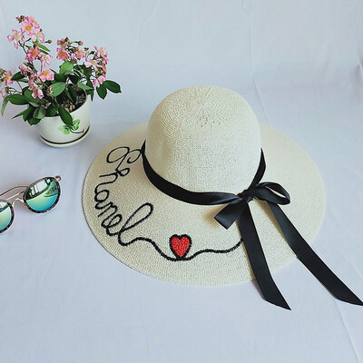 

Straw hats womens summer beach hats beach sun protection small fresh Korean version of face covering travel Joker Sun Hat Sun Hat
