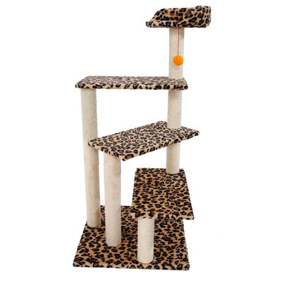 

Ktaxon New 43" Cat Tree Condo Sisal Furniture Scratching Post Pet Cat Kitten House Toy