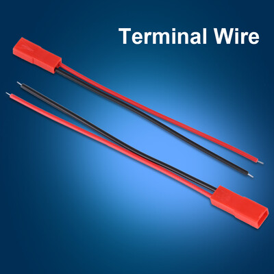 

100pcs Male Connector Terminal Wires 22AWG 10cm for Power Line Connection LED Lights Lamps Terminal Wire Connector Line