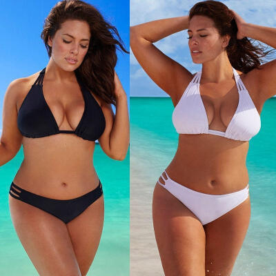 

Sexy Women Beach Swimwear Bandage Swimsuit Beachwear Push Up Bikini Set Plus Size -4XL