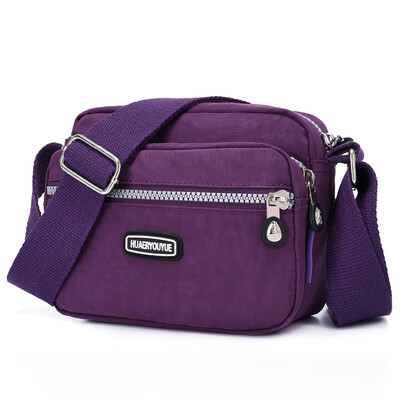 

Small cloth bag womens inclined backpack collection bag business bag messenger bag canvas Oxford cloth middle-aged&elderly wo