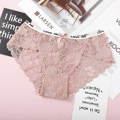 

Sexy Lace Panties Women Fashion Cozy Lingerie Tempting Pretty High Quality Cotton Low Waist Cute Women Underwear T2
