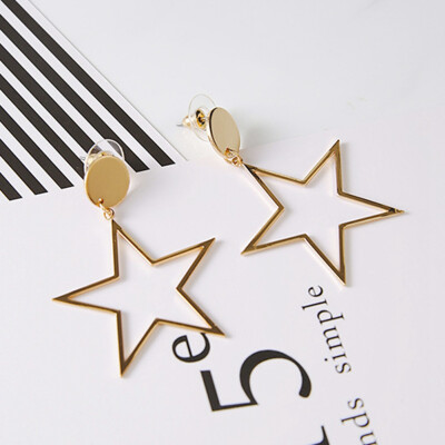 

54 Styles To Choose Fashion Statement Metal Geometric For Women Boho Dangle Gold Earrings Modern Jewelry