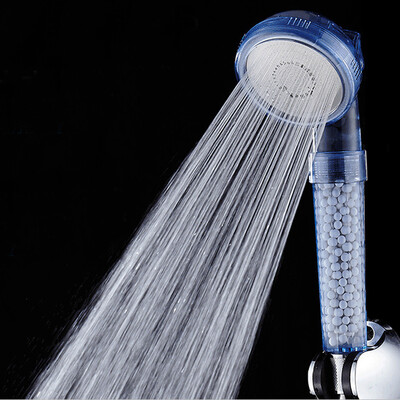 

〖Follure〗High Pressure Shower Head Bathroom Water Saving 3 Filter Ionic Filtration Head A