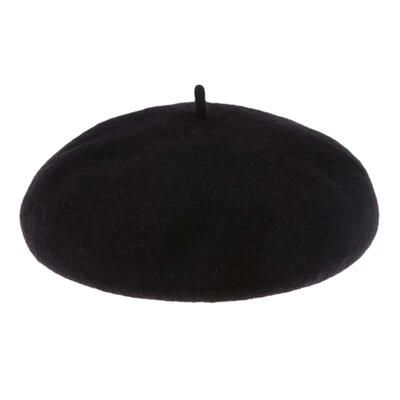 

Fashion Women Girls Solid Color Artist Beanie Hats Casual Winter Beret Cap