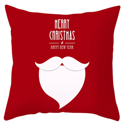 

Christmas Cushion Cover Throw Pillow Case Xmas Home Decor Festive Gift