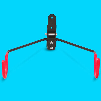

Bike Wall Mount Rack Iron Stand Hanger Garage Bicycle Holder Folding Space Saver