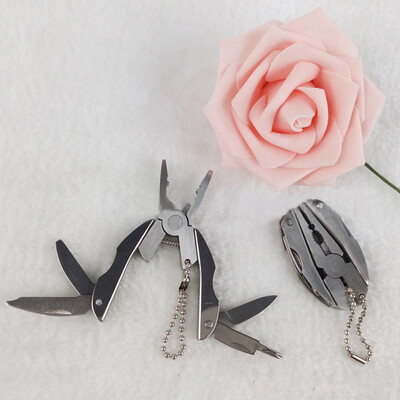 

Pocket Multi Function Tools Set Mini Foldaway Keychain Pliers Knife Screwdriver