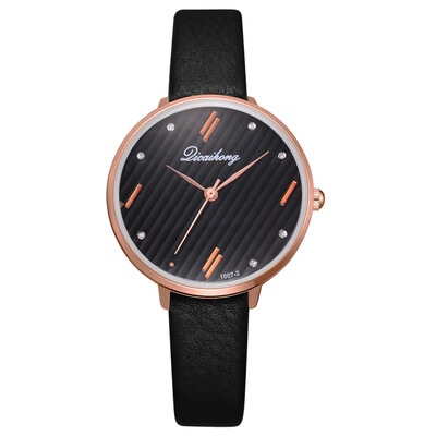 

2018 Fashion Simple Minimalist Men Wristwatches Women PU Leather Strap Watches Casual Quartz Watch Relogio Masculino Femme 233
