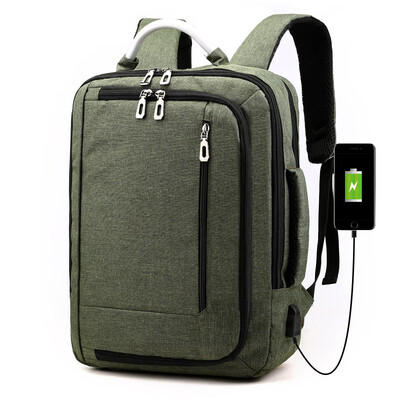 

Business Backpack Fashion Casual Computer Bag USB Charging Bag Schoolbag Travel Backpack