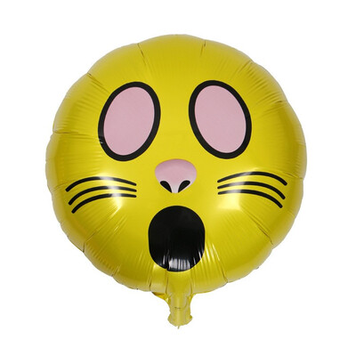 

FUNNYBUNNY 18" Foil Reusable Emoji Funny Faces Happy Birthday Party Balloons Party Supplies