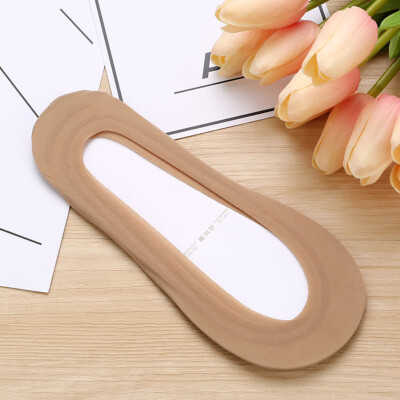 

1 Pairs Of Ladies Invisible Boat Socks Shallow Mouth Low To Help Women Socks Non Slip Spring And Summer Ultra Thin Socks