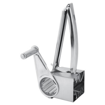 

Greensen Household Stainless Steel Hand-Cranked Cheese Grater Multi-functional Hand-cranked Cutter