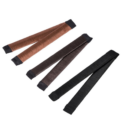 

Hair Synthetic Wig French Twist Donut Bud Head Band Ball French Magic Bun Maker Hair Braider DIY Hair Tool Random Color