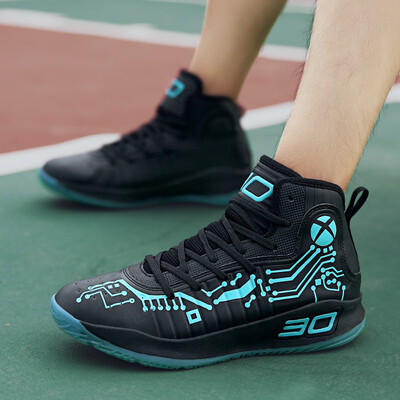 

Summer mens sports shoes lovers camouflage basketball shoes high shoes shoes tide shoes