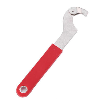 

Bicycle Steel Crescent Wrench Round Nut Hook Handle Spanner Repair Tools