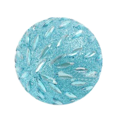 

Tailored Christmas Rhinestone Glitter Baubles Balls Xmas Tree Ornament Decoration 8CM