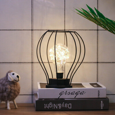 

Explosion night light beautiful iron candlestick night light diamond table lamp