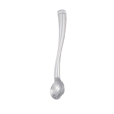 

Metal Football Children Ice Cream Fruit Dessert Spoon Coffee Teaspoon Tableware