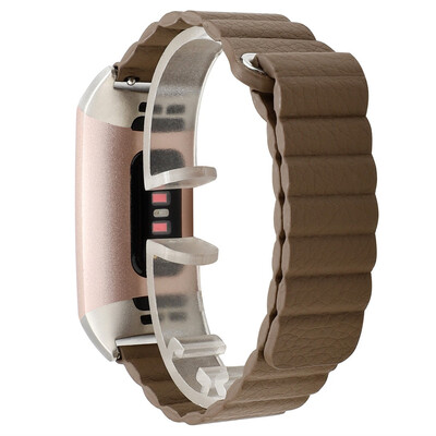 

〖Follure〗Replacement Leather Wrist Watch Strap Band Buckle Belt For Fitbit charge 3