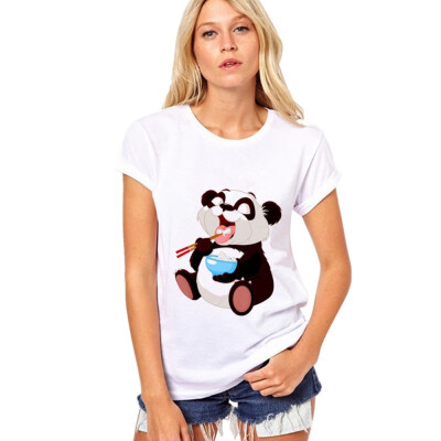 

2019 New Panda Womens T-shirt Europe And The United States Hot Sale