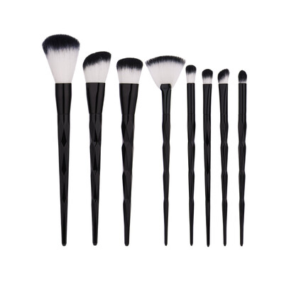 

Toponeto 8Pcs Blending Pencil Foundation Eye shadow Makeup Brushes Eyeliner Brush