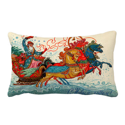 

Tailored Christmas Pillow Sofa Waist Throw Cushion Cover Home Decor A