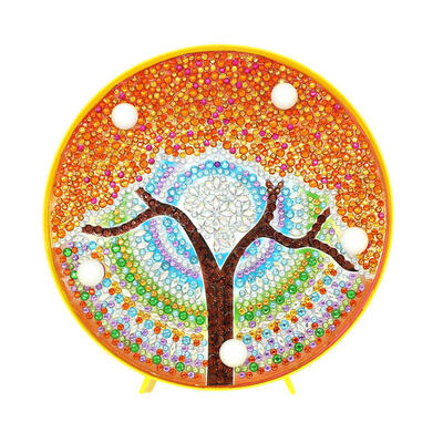 

DIY Tree Diamond Painting Light Special Full Drill LED Night Decor Lamp