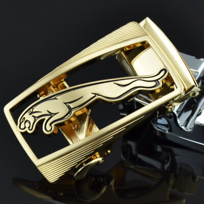 

Jaguar belt buckle business belt buckle automatic buckle hollow Jaguar belt buckle LY36-21264