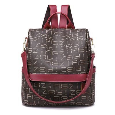 

Summer dual-purpose waterproof shoulder bag female Korean wave large-capacity leisure womens bags anti-oil stains backpack female