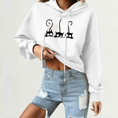 

Womens Camouflage Sweatshirt Hoodies Casual Top T Shirt Loose Pullover Blouse