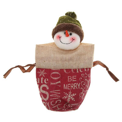 

Merry Christmas Doll Candy Bags Sack Presents Bag Pouch Xmas Tree Decor