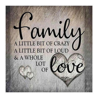 

5D DIY Full Drill Diamond Painting Family Cross Stitch Embroidery Mosaic