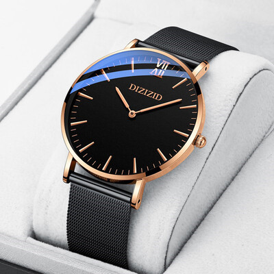 

Worm hole concept college entrance examination special watch mens thin ultra thin student trend Korean version of simple waterpro